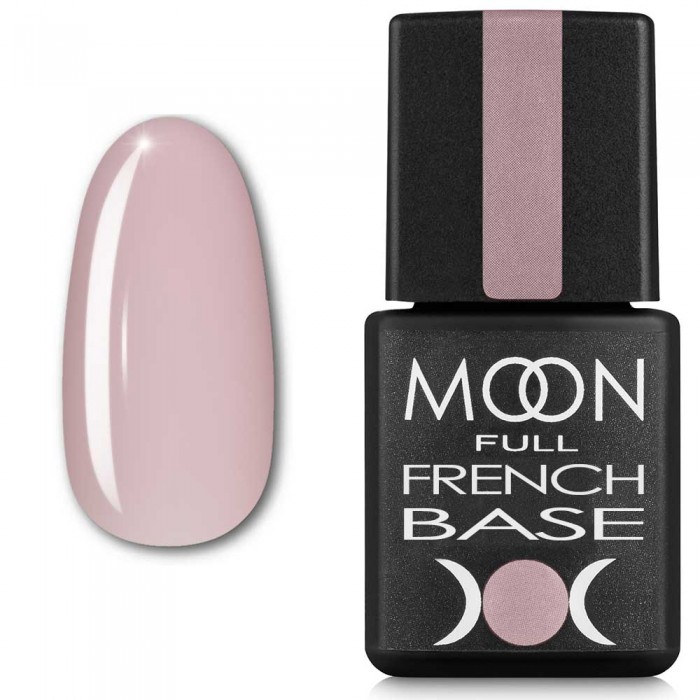 French Base Moon Ful №06 бело-розовый 8 мл
