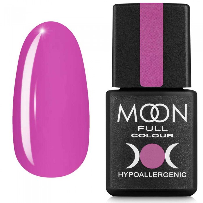 Гель лак Moon Full Breeze color №406 сиреневый 8 мл
