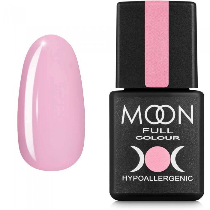 Гель-лак MOON FULL color Gel polish №106 кремовый розовый 8 мл