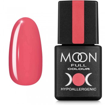 Гель-лак MOON FULL color Gel polish №114 лососево-рожевий 8 мл