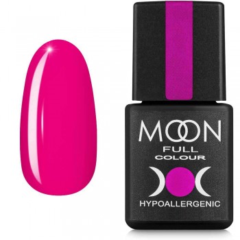 Заказать Гель-лак MOON FULL color Gel polish №122 яскраво-рожевий з малиновим відливом 8 мл недорого