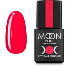 Гель-лак MOON FULL color Gel polish №126 яркий огненно-розовый 8 мл