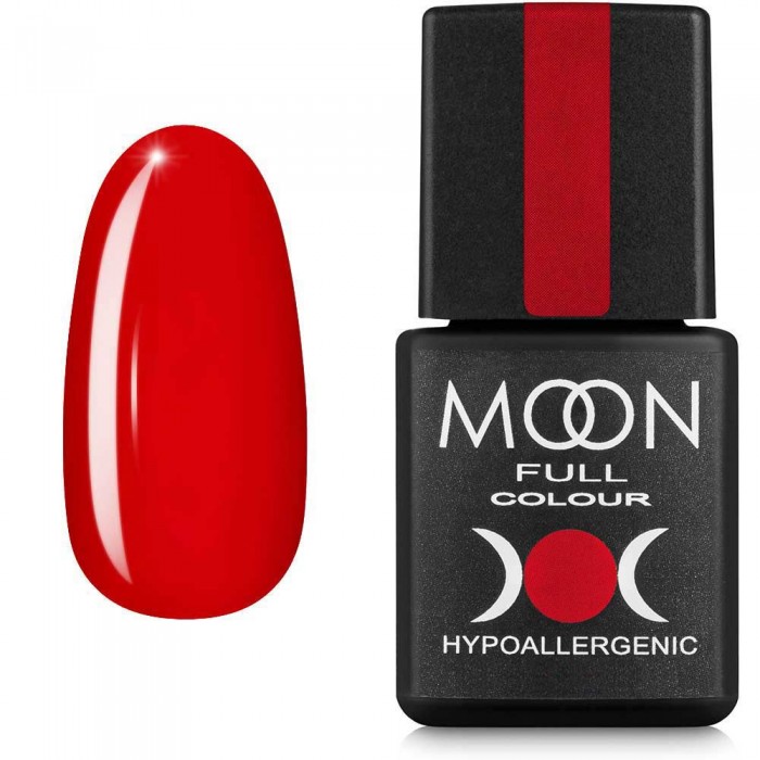 Гель-лак MOON FULL color Gel polish №135 красный закат 8 мл
