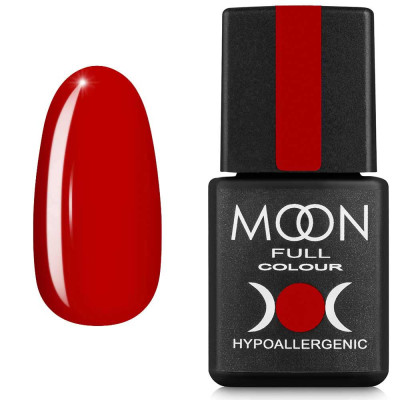 Гель-лак MOON FULL color Gel polish №137 класичний червоний 8 мл