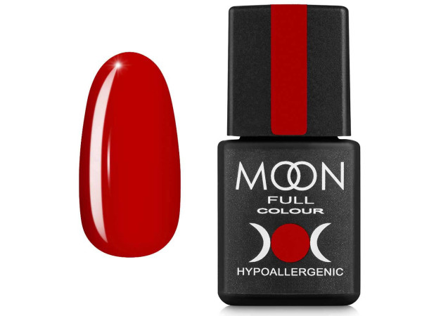 Гель-лак MOON FULL color Gel polish №137 классический красный 8 мл