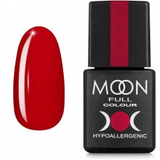 Гель-лак MOON FULL color Gel polish №138 клубнично-красный 8 мл