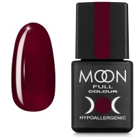 Гель-лак MOON FULL color Gel polish №142 бургундський 8 мл