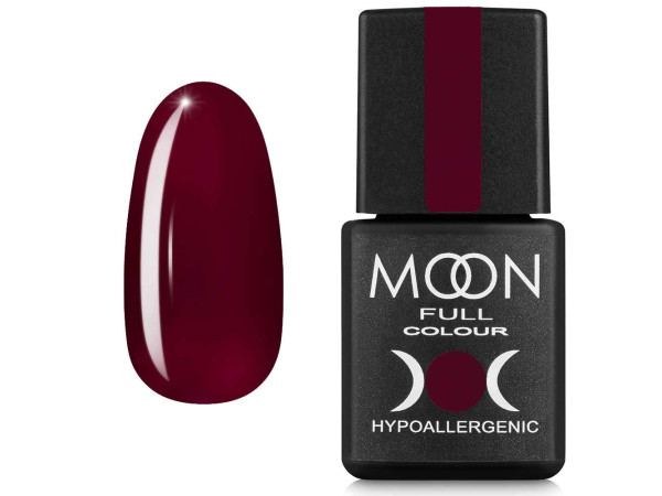 Гель-лак MOON FULL color Gel polish №142 бургундский 8 мл