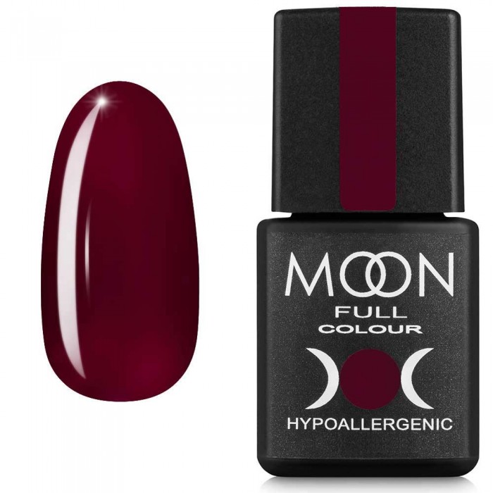 Гель-лак MOON FULL color Gel polish №142 бургундский 8 мл