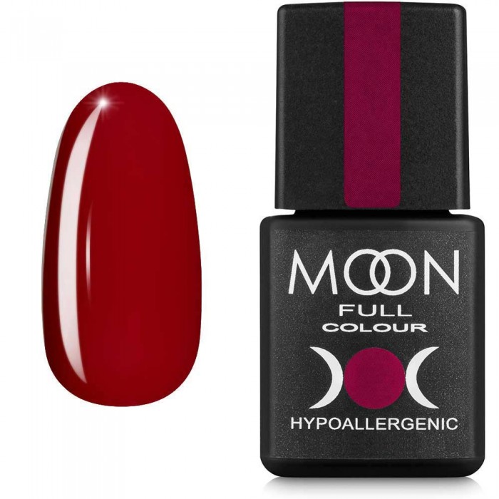 Гель-лак MOON FULL color Gel polish №143 вишневый 8 мл