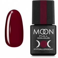 Гель-лак MOON FULL color Gel polish №144 кармінний 8 мл