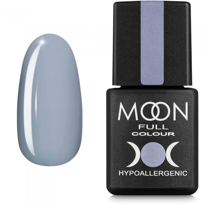 Гель-лак MOON FULL color Gel polish №148 голубая сталь 8 мл