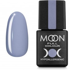 Гель-лак MOON FULL color Gel polish №149 серо-голубой с лиловым оттенком 8 мл