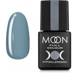 Гель-лак MOON FULL color Gel polish №150 світло-сірий з блакитним підтоном 8 мл