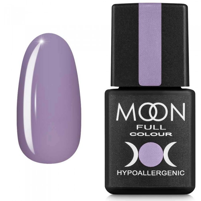 Гель-лак MOON FULL color Gel polish №158 бледно-лиловый 8 мл