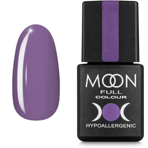 Гель-лак MOON FULL color Gel polish №159 пастельный фиолетовый 8 мл