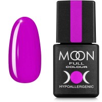 Гель-лак MOON FULL color Gel polish №163 яскраво-бузковий 8 мл