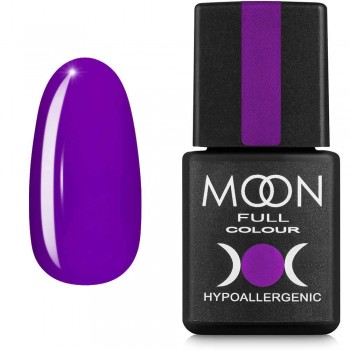 Гель-лак MOON FULL color Gel polish №164 ярко-фиолетовый 8 мл
