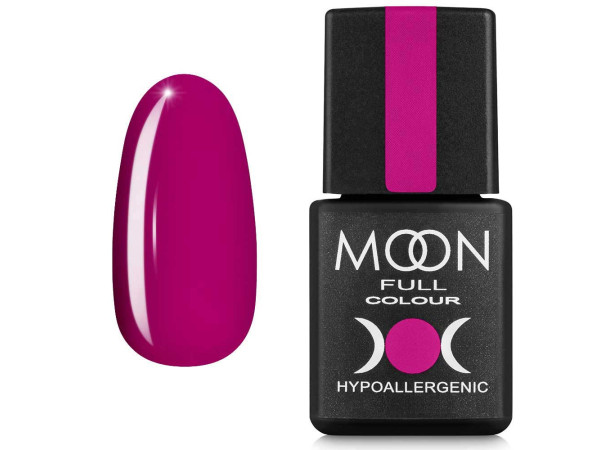 Гель-лак MOON FULL color Gel polish №166 глубокий розовый 8 мл