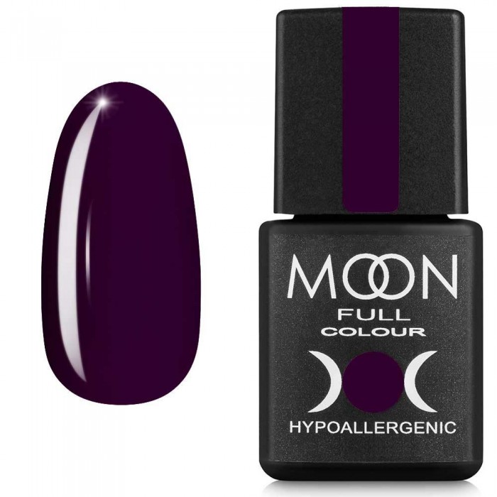 Гель-лак MOON FULL color Gel polish №168 темно-сливовый 8 мл