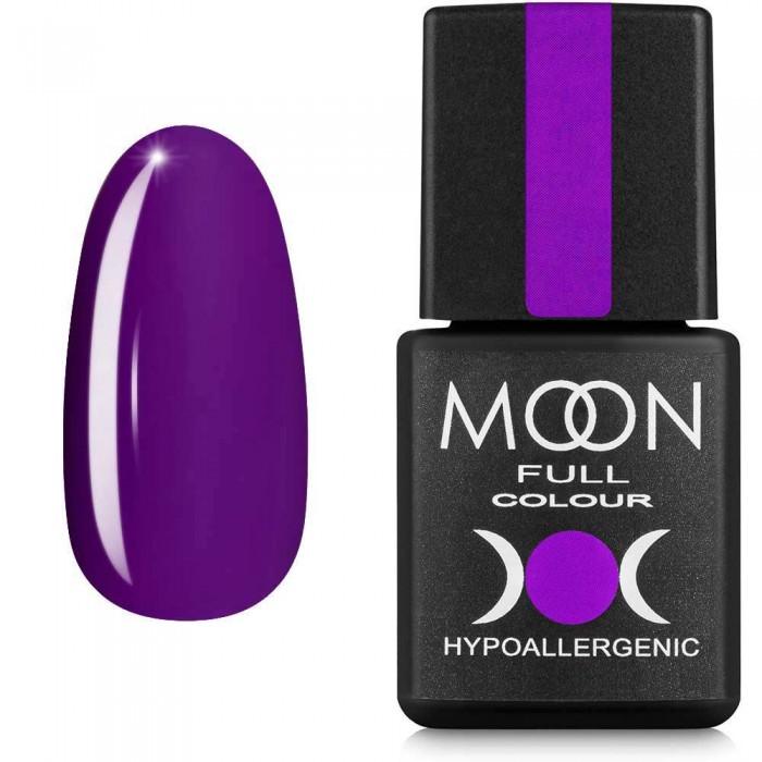 Гель-лак MOON FULL color Gel polish №169 фиолетовый 8 мл