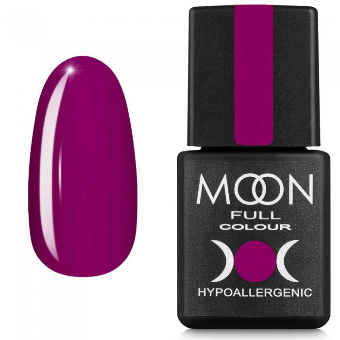 Гель-лак MOON FULL color Gel polish №170 свекольный светлый 8 мл