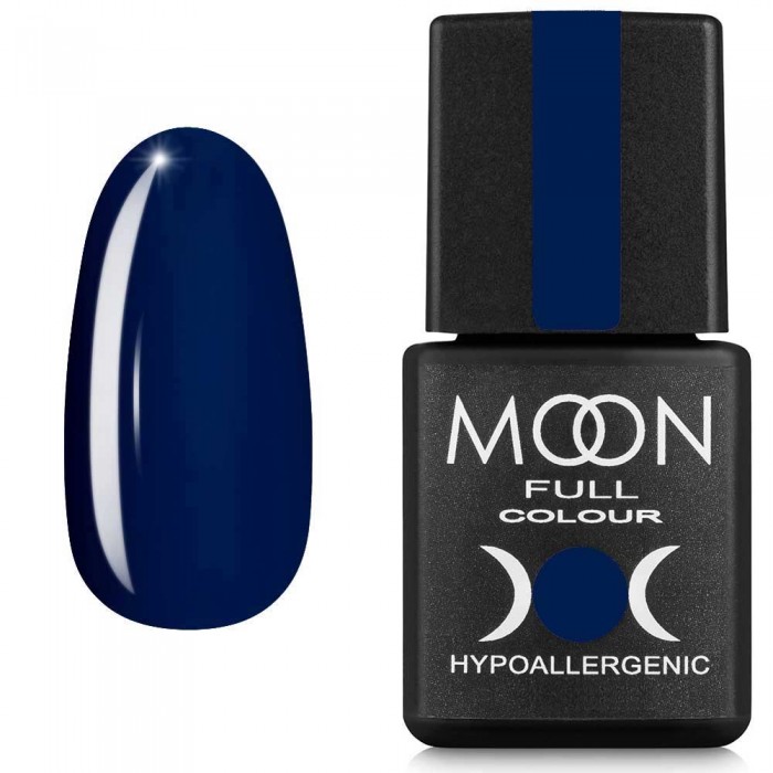 Гель-лак MOON FULL color Gel polish №175 синий дымчатый 8 мл