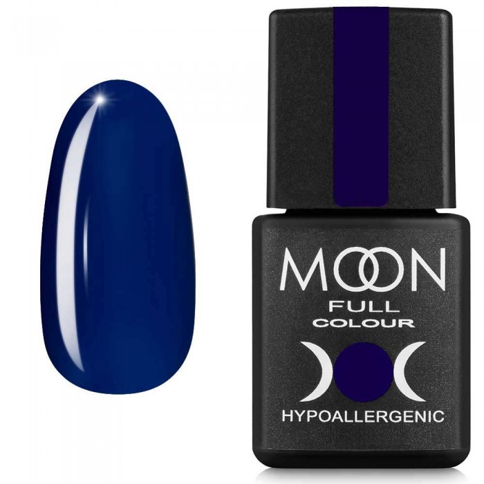 Гель-лак MOON FULL color Gel polish №176 пороховая синь 8 мл