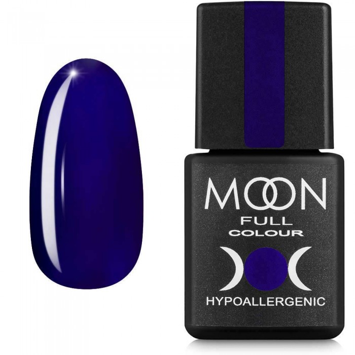 Гель-лак MOON FULL color Gel polish №177 темный индиго 8 мл