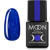 Гель-лак MOON FULL color Gel polish №180 блискучий кобальт 8 мл