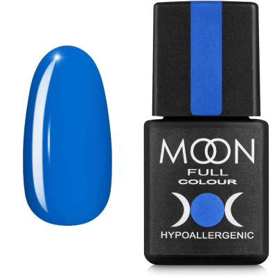 Гель-лак MOON FULL color Gel polish №182 блакитний 8 мл
