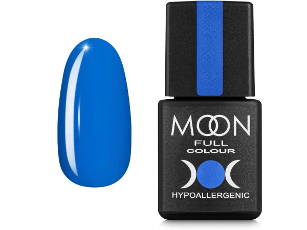 Гель-лак MOON FULL color Gel polish №182 лазурный 8 мл