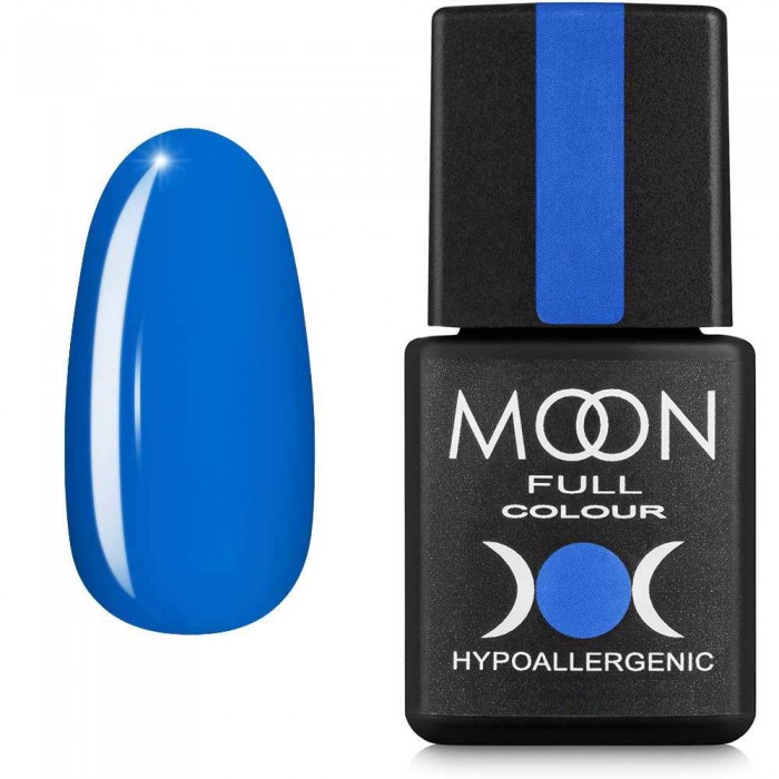 Гель-лак MOON FULL color Gel polish №182 лазурный 8 мл