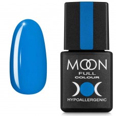 Гель-лак MOON FULL color Gel polish №183 яскраво-блакитний 8 мл