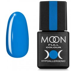 Гель-лак MOON FULL color Gel polish №183 ярко-голубой 8 мл