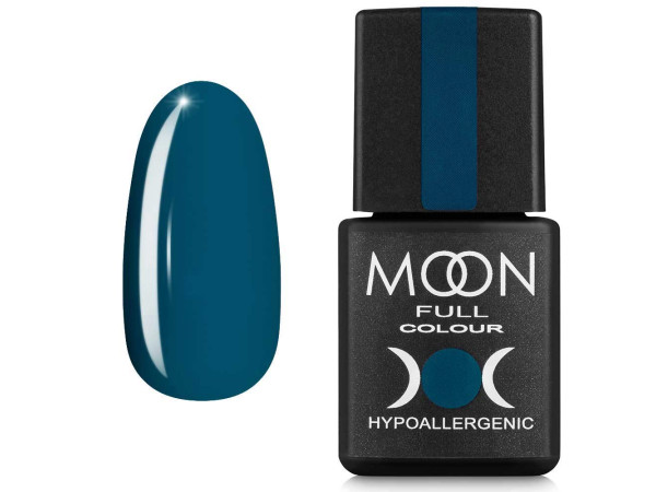 Гель-лак MOON FULL color Gel polish №184 серо-зеленый 8 мл