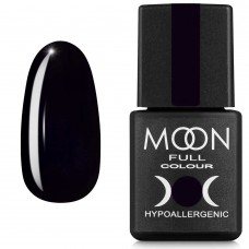 Гель-лак MOON FULL color Gel polish №188 глубокий черный 8 мл