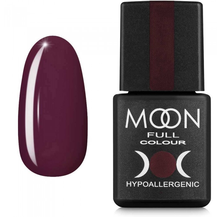 Гель-лак MOON FULL color Gel polish №191темный каштан 8 мл
