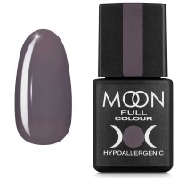 Гель-лак MOON FULL color Gel polish №195 темный пепел 8 мл