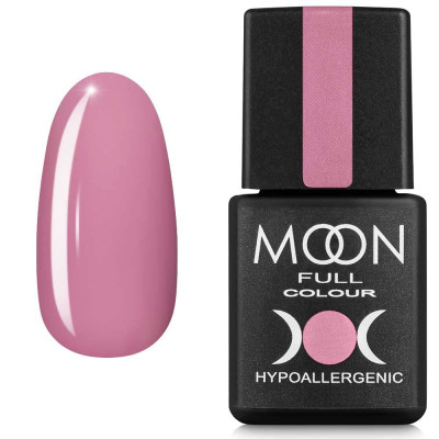 Гель-лак MOON FULL color Gel polish №198 рожевий вінтажний 8 мл