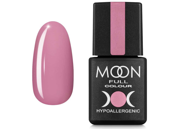 Гель-лак MOON FULL color Gel polish №198 винтажный розовый 8 мл