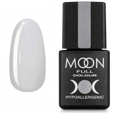 Гель-лак MOON FULL color Gel polish №201 белый полупрозрачный 8 мл
