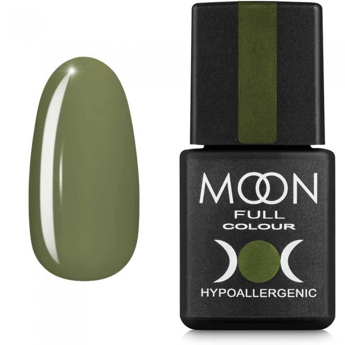 Гель-лак MOON FULL color Gel polish №213 нежно-оливковый 8 мл