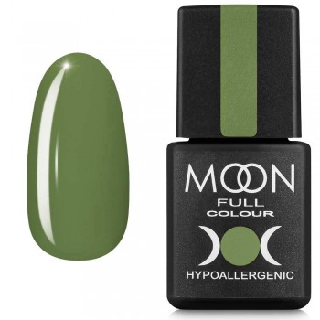 Гель-лак MOON FULL color Gel polish №214 оливковий 8 мл