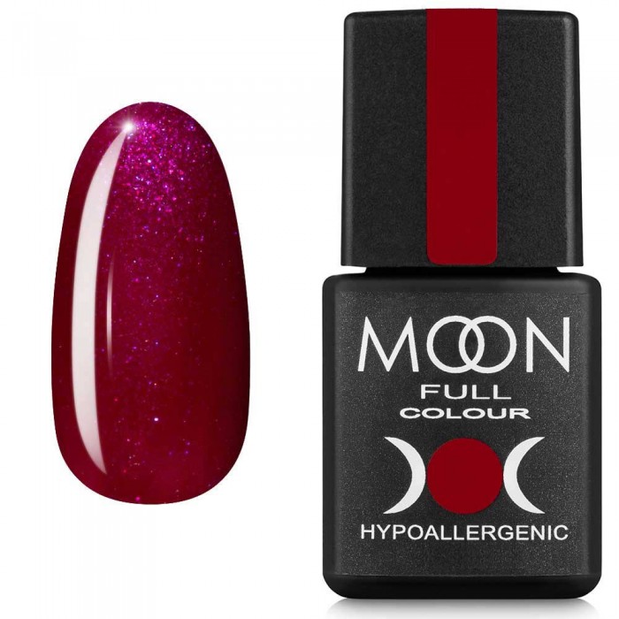 Гель-лак MOON FULL color Gel polish №219 морозная вишня 8 мл