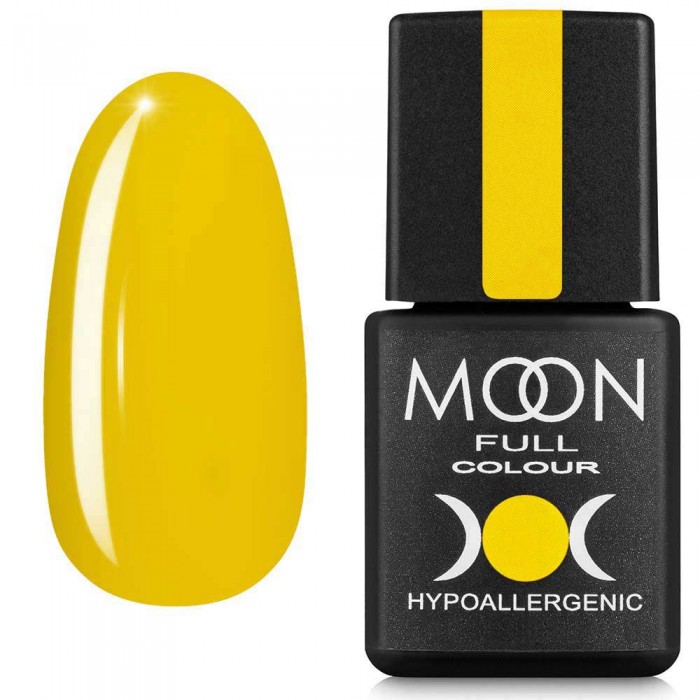 Гель-лак MOON FULL Fashion color Gel polish №245 лимонный 8 мл