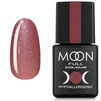Гель-лак MOON FULL color Gel polish №308 приглушений рожевий з шиммером 8 мл