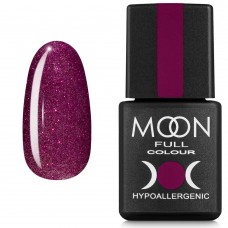 Гель-лак MOON FULL color Gel polish №310 бордово-рожевий шиммерний 8 мл