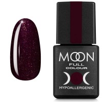 Гель-лак MOON FULL color Gel polish №315 спелая вишня, шиммер 8 мл