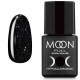 Гель-лак MOON FULL color Gel polish №319 черно-зеленый с серебристым шиммером 8 мл